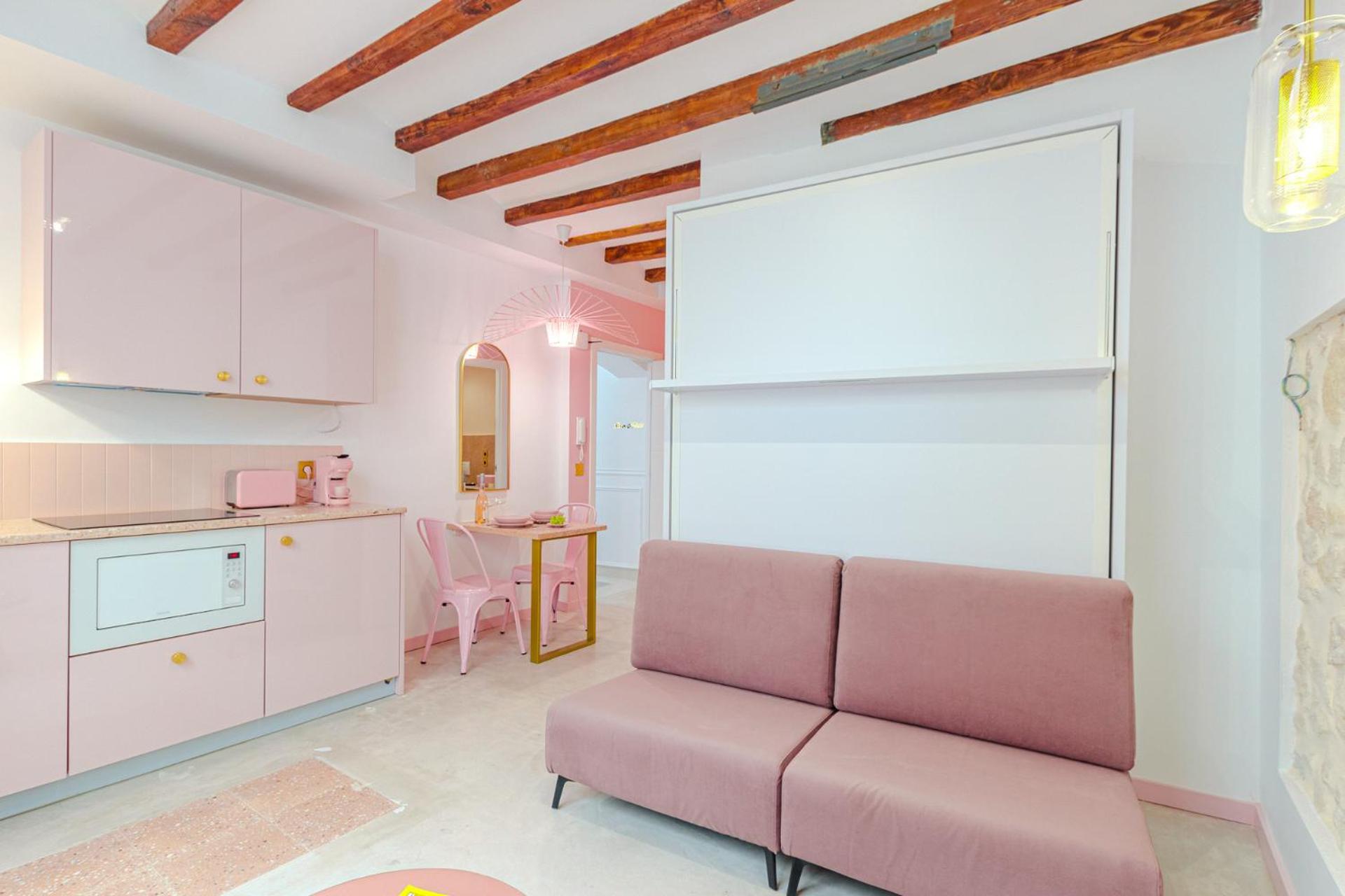 אליקאנטה Glamorous Pink Studio In City Center מראה חיצוני תמונה