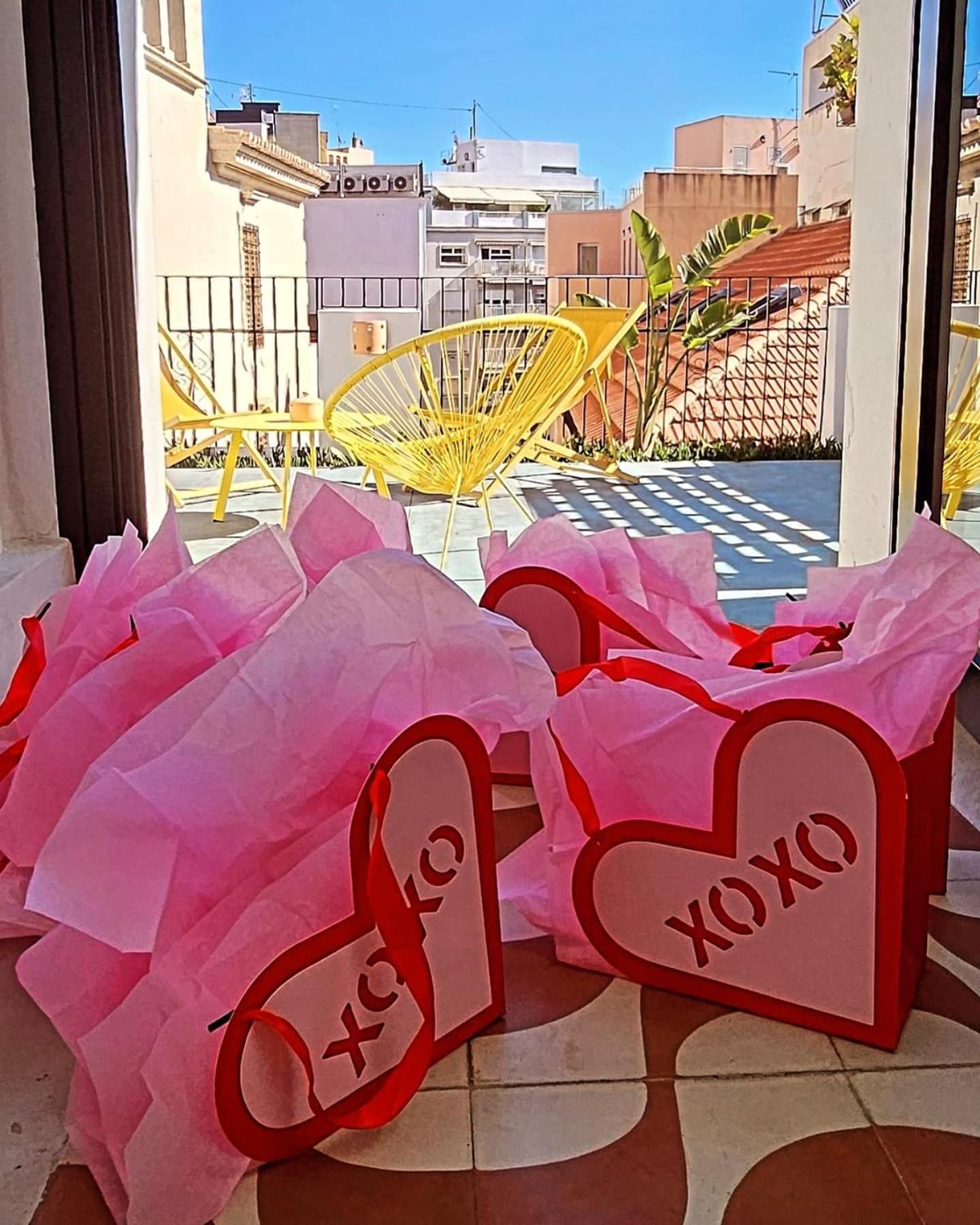 אליקאנטה Glamorous Pink Studio In City Center מראה חיצוני תמונה